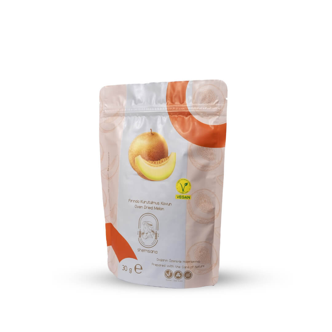 Shemsana Fırında Kurutulmuş Kavun 30 gr Şekersiz Katkısız Meyve Kurusu - Görsel 2